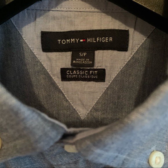 Men’s Tommy Hilfiger Button Down Short Sleeve Shirt - Picture 4 of 9